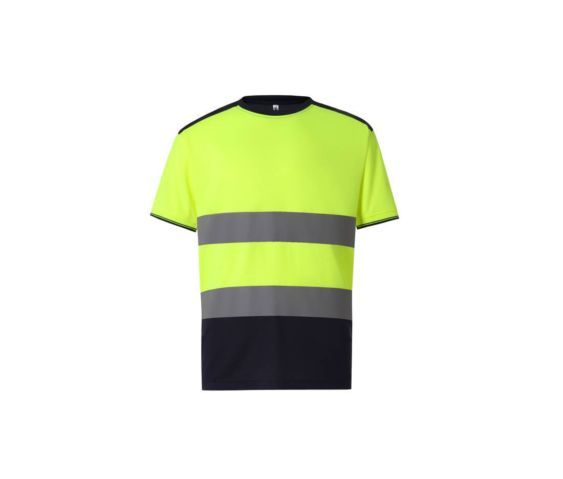 YOKO YK400 - T-shirt Bicolore Réfléchissant Haute Visibilité