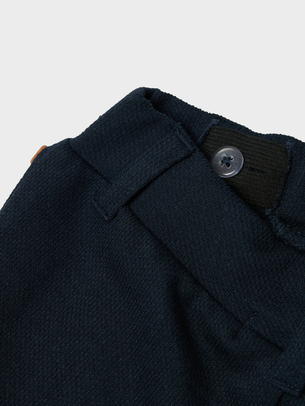 NAME IT casual broek donkerblauw