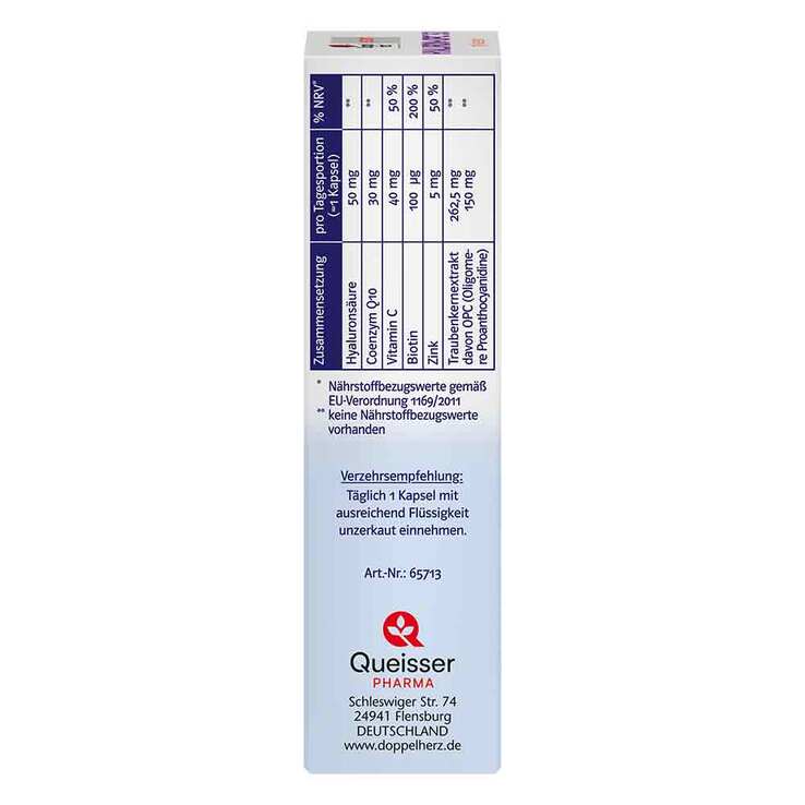 Doppelherz Hyaluron + OPC system Kapseln, 30 St