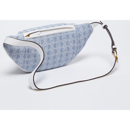 Liu Jo - Riñonera jacquard con logotipo Azul