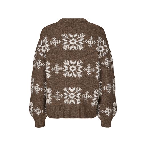 Lollys Laundry Tilla Striktrøje, Hazel, XXL