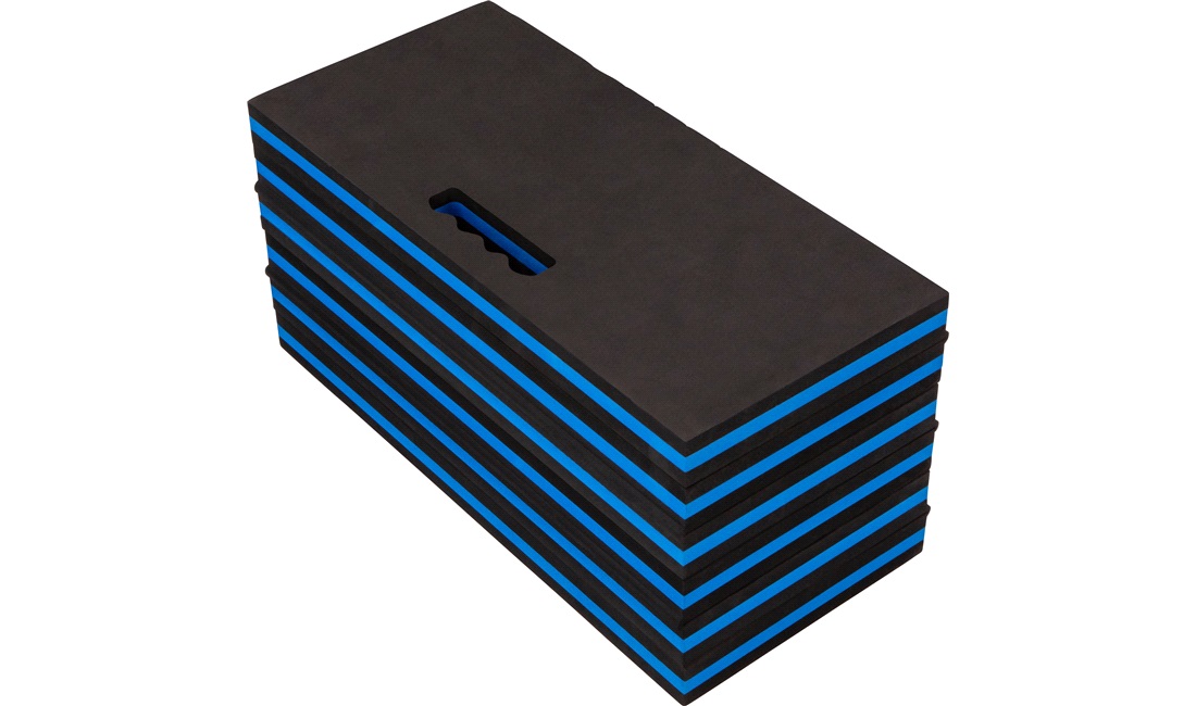 Foldbar arbejdsmåtte EVA 121x42x3 cm