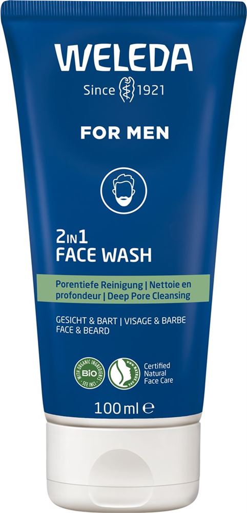 Weleda FOR MEN 2in1 Face Wash Tb 100 ml