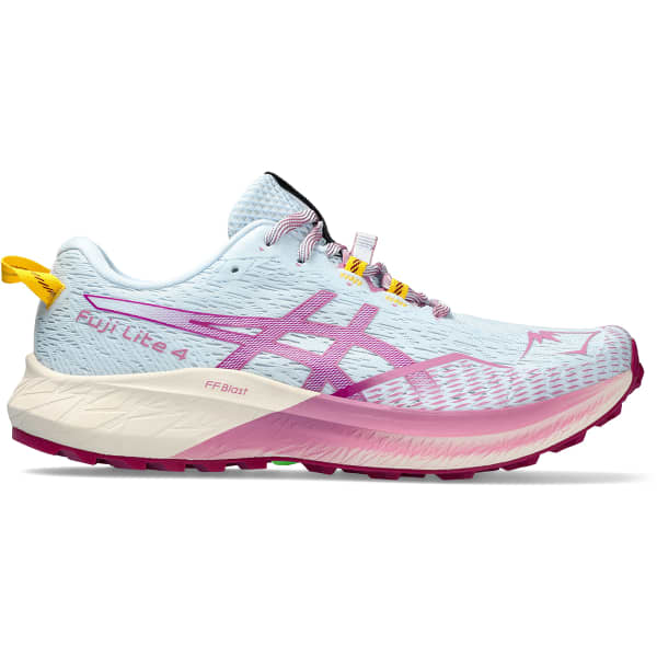 Chaussure trail ASICS FUJI LITE 4 W LIGHT BLUE/BLACKBERRY