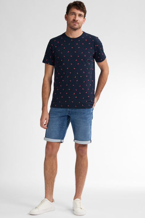 Petrol Industries blauwe heren t-shirt