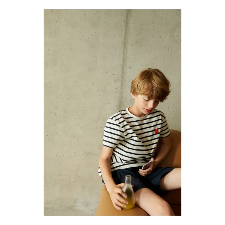 Liewood T-shirt Sixten Rayé | Bleu marine