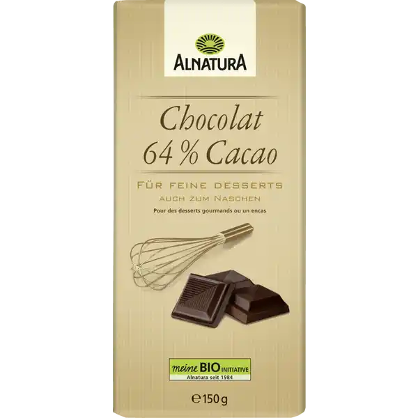 Bio Chocolat 64% Cacao