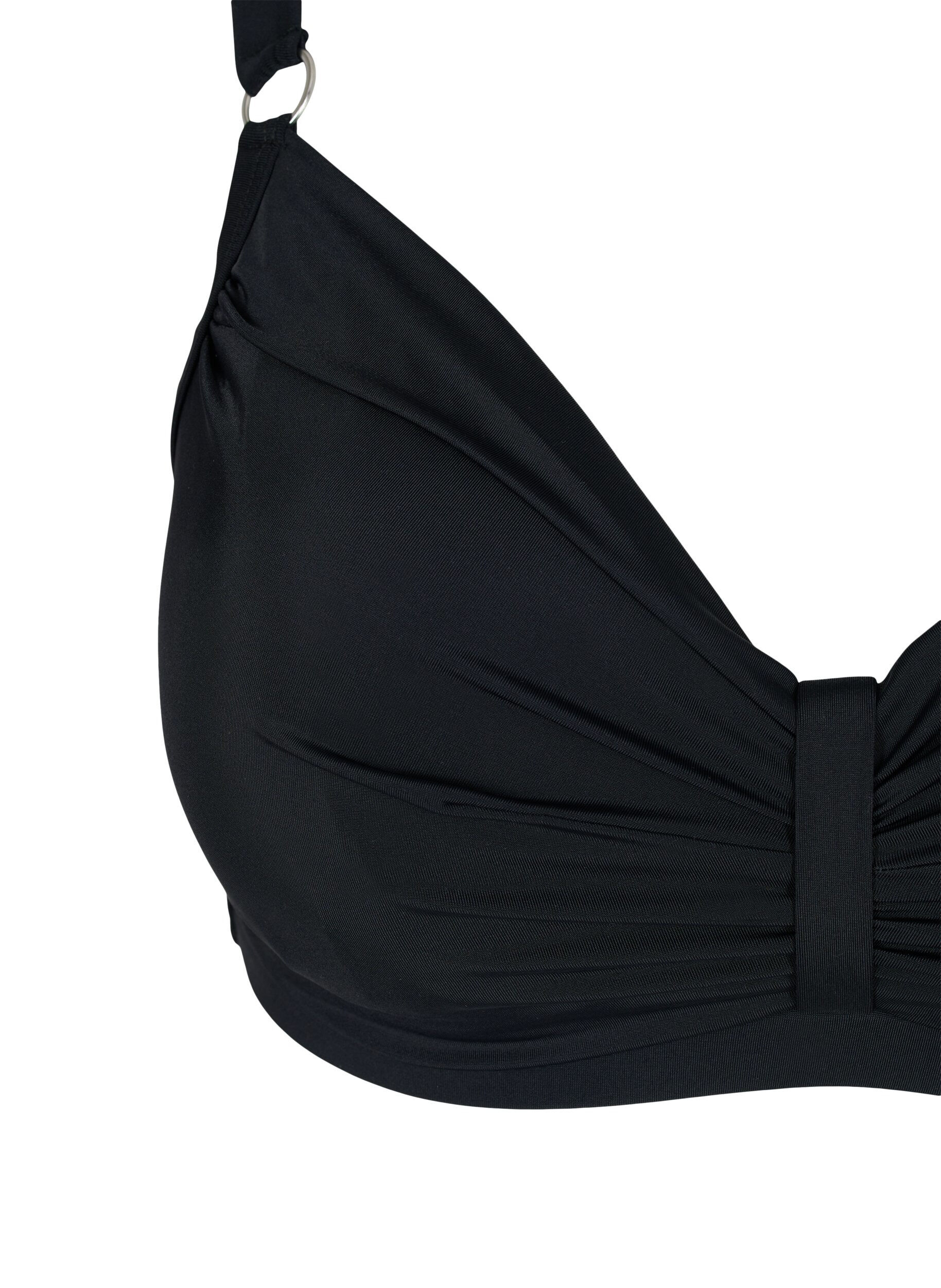 Bikini overdel med draperinger