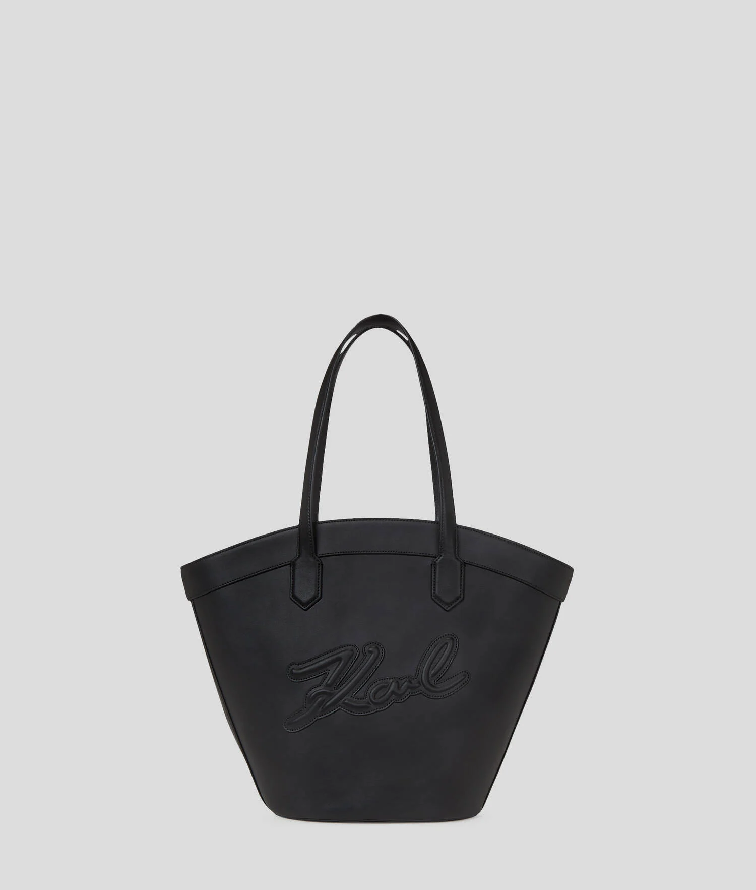 SAC CABAS K/SIGNATURE EN FORME DE TULIPE DE TAILLE MOYENNE
