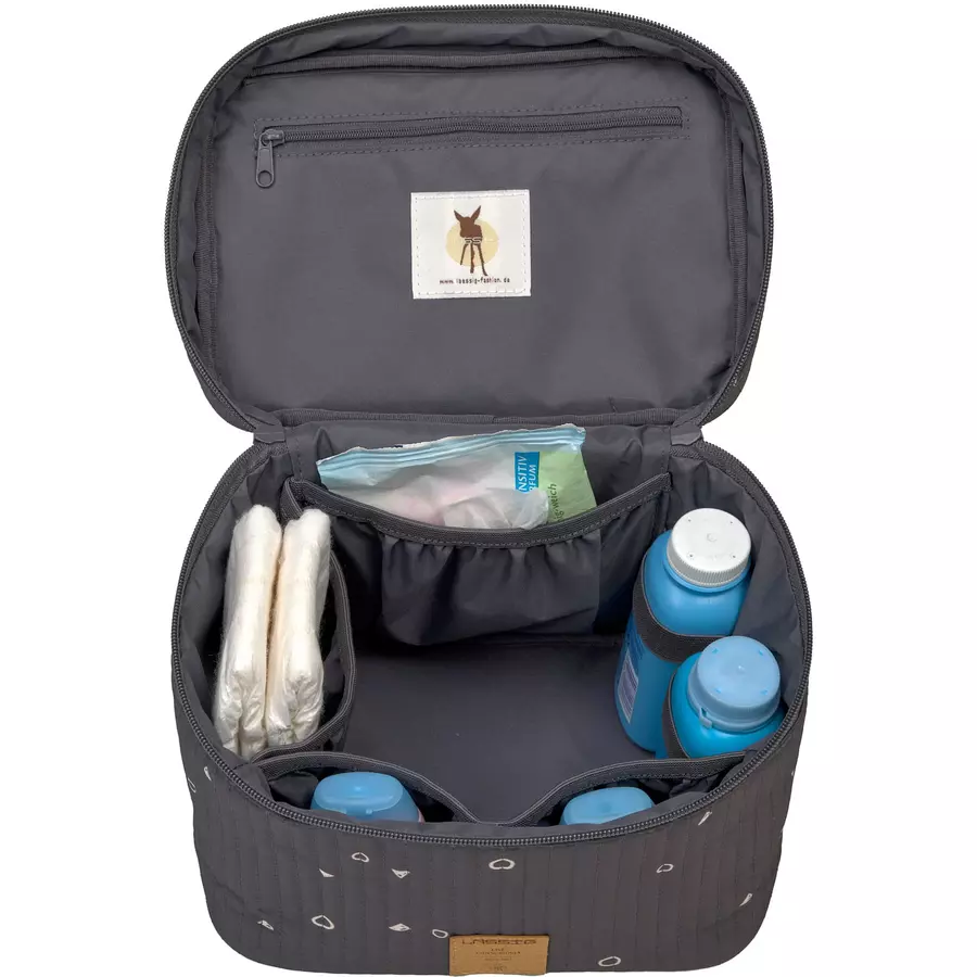 LÄSSIG Wickeltisch Organizer Nursery Caddy To Go Anthracite