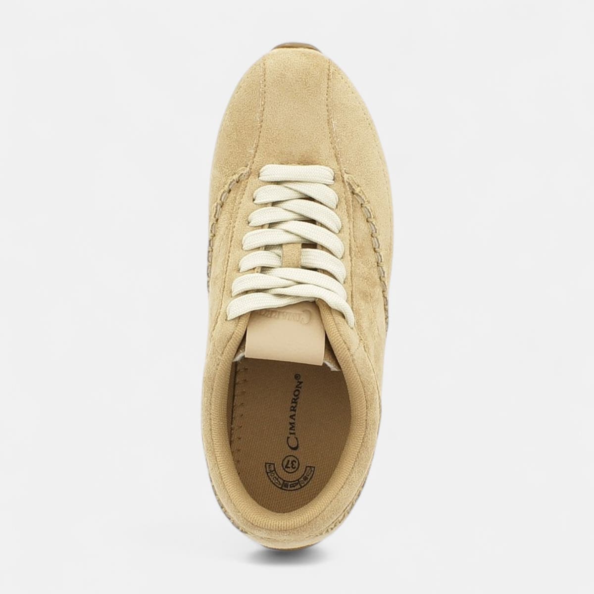 Baskets basses Femme taupe