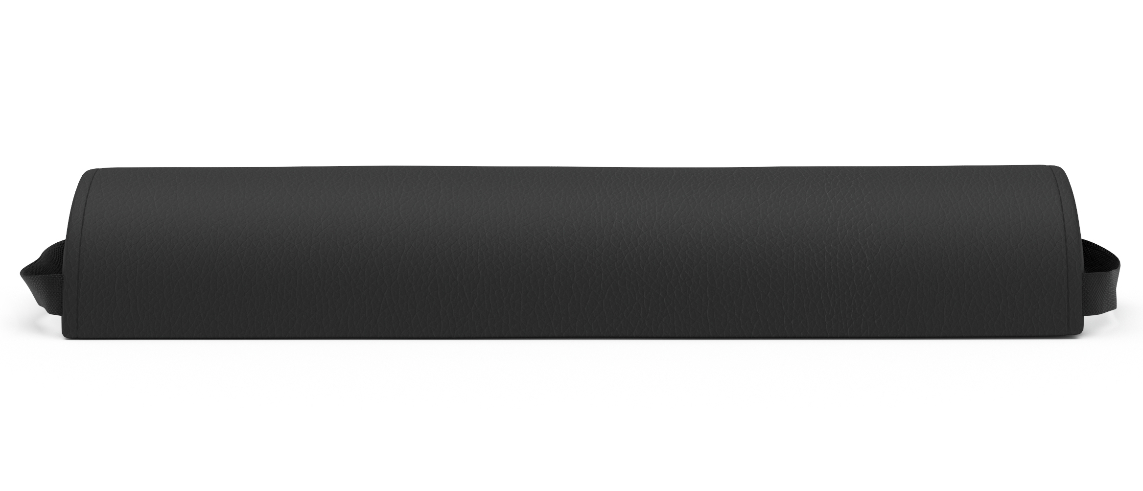 Nackenrolle halbrund 66 cm schwarz