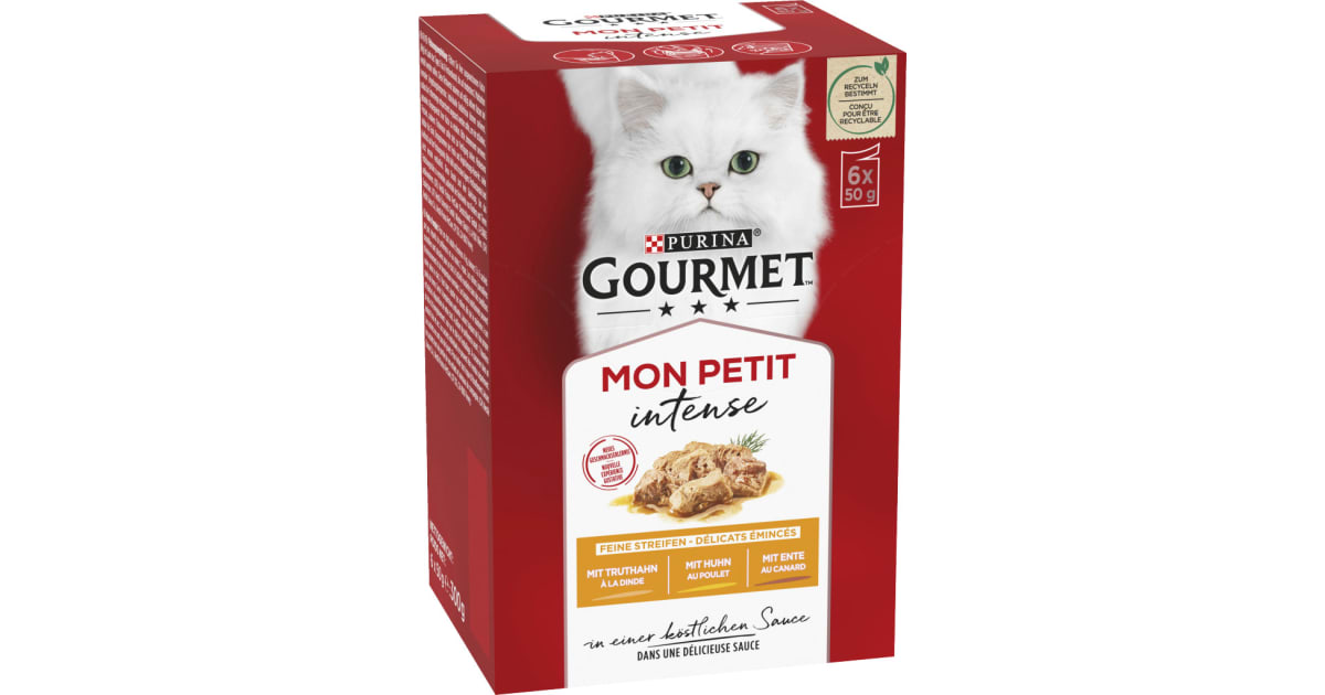 PURINA Gourmet mon Petit Geflügel 6x 50 gr