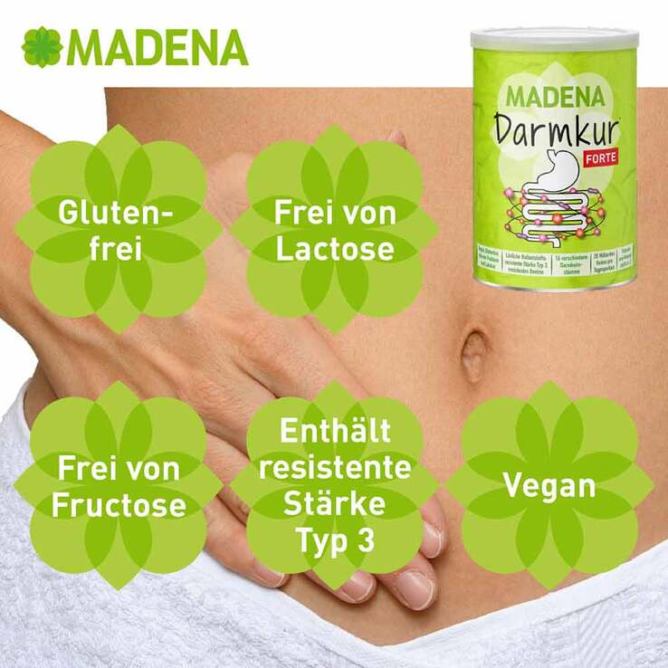 Madena Darmkur forte Pulver, 600 g