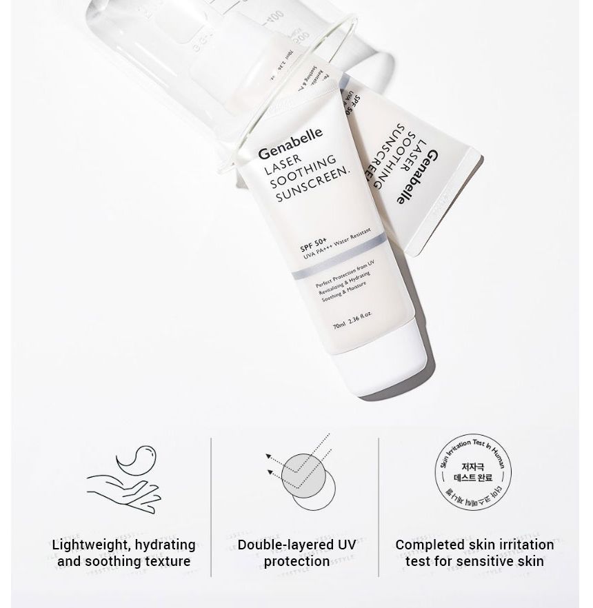Genabelle - Laserverzachtende zonnebrandcrème