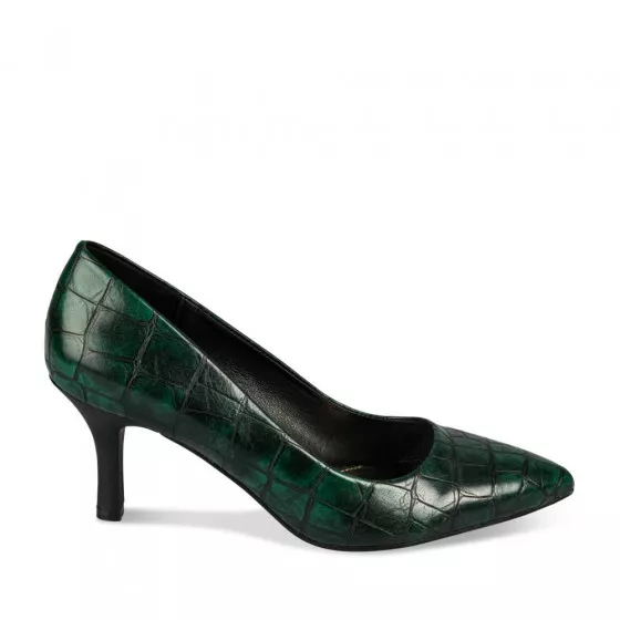 Escarpins VERT GRANDS BOULEVARDS