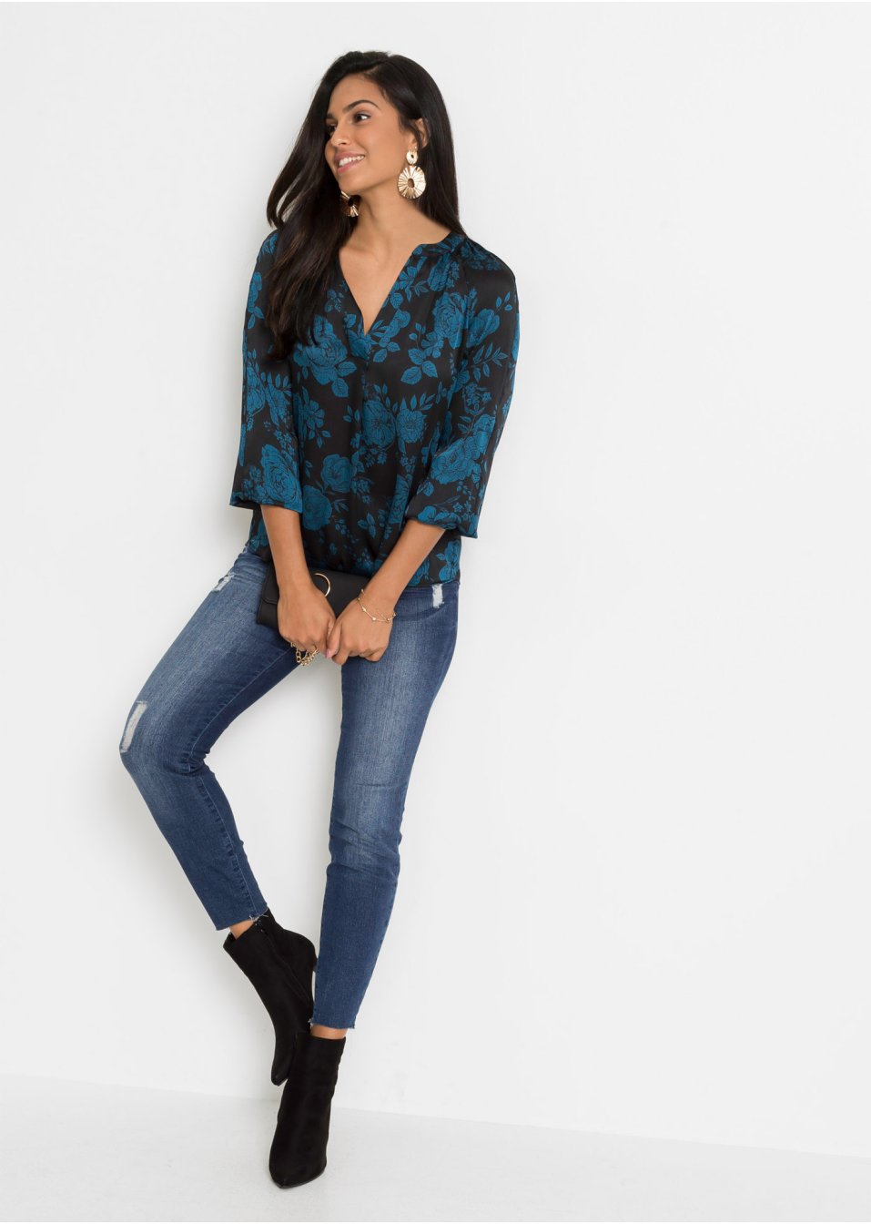 Blouse-tunique imprimée