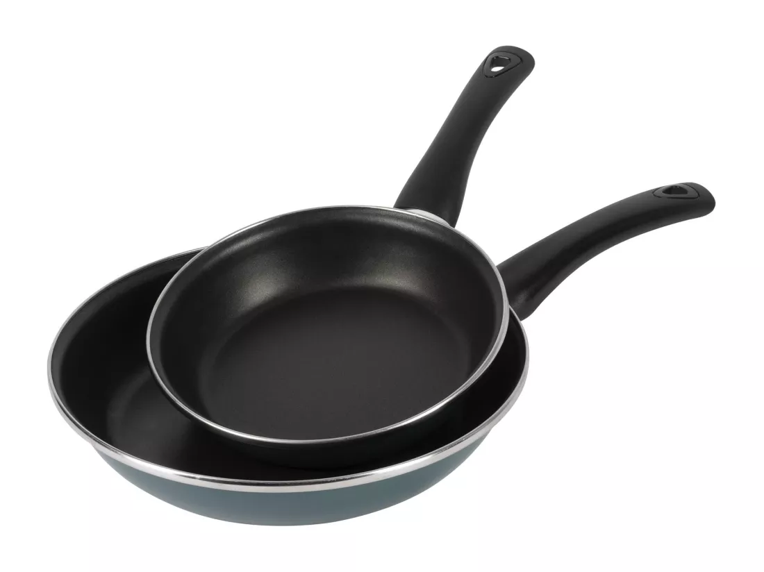 Lot de 2 poêles Bergner antiadhésives en aluminium forgé CLASSIQUE Ø20Ø26cm