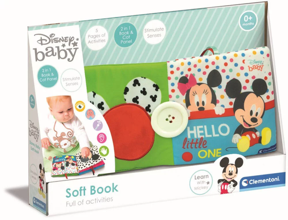 DISNEY BABY -LIVRE D'EVEIL EN TISSU