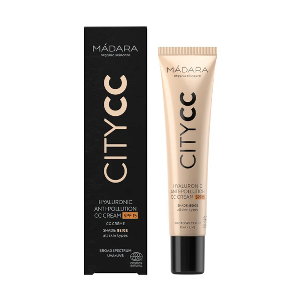 Mádara CC crème anti-pollution SPF15 - Light beige - 40 ml