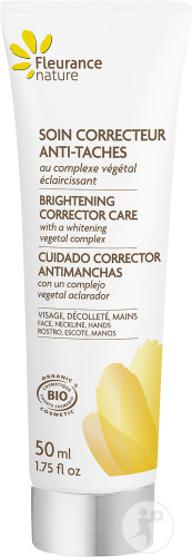 Fleurance Nature Soin Correcteur Anti-Taches Bio Visage, Décolleté, Mains Tube 50ml