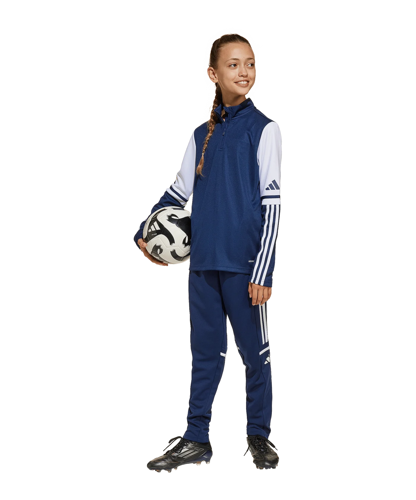 adidas Squadra 25 HalfZip Sweatshirt Kids Blau