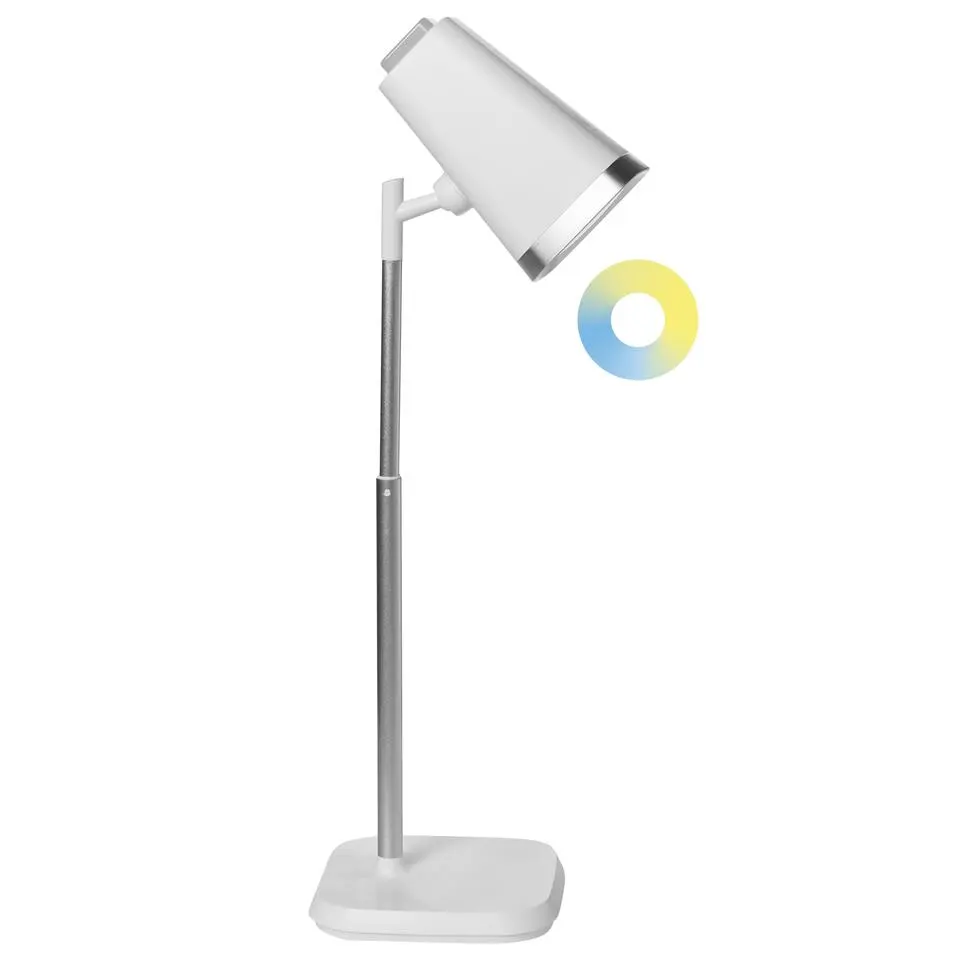 MUSCA - Bureaulamp LED - Wit - Synthetisch materiaal