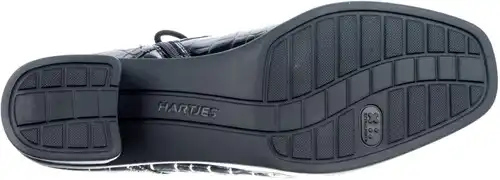 172.1903 Hartjes zwart lak - maat 5.5 veterboot zwart lak - maat 5.5 Calandschoen