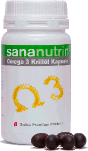 sananutrin Omega 3 Krillöl Kapseln, 100 Stück