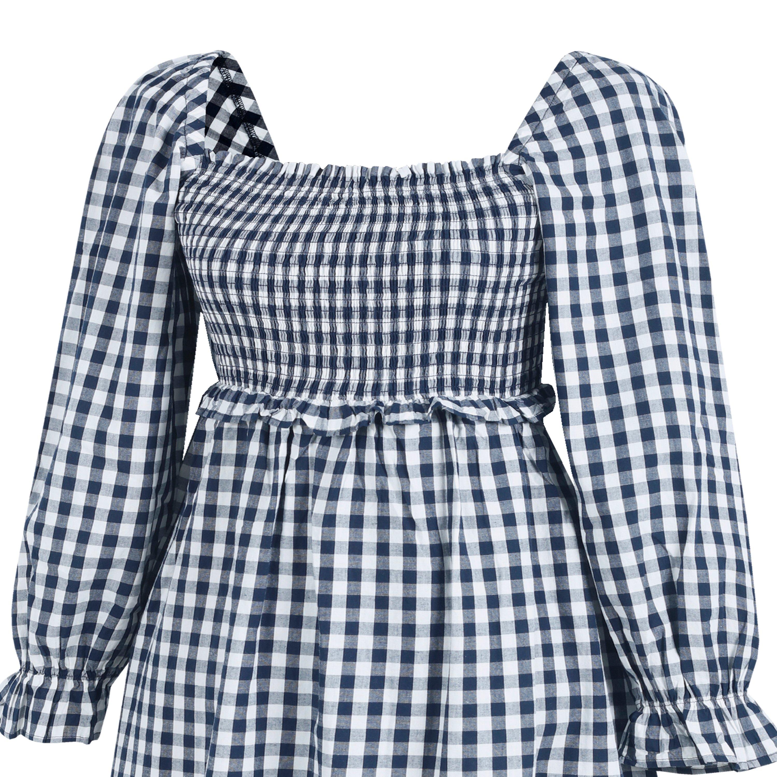 Miso Check Dress Womens