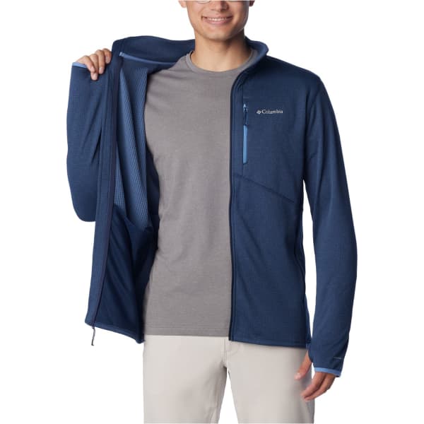 Veste polaire randonnée COLUMBIA PARK VIEW FLEECE FULL ZIP COLLEGIATE NAVY HEATHER
