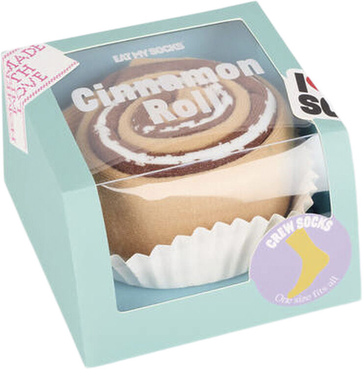 Eat My Socks Strømper - Cinnamon Roll Multi