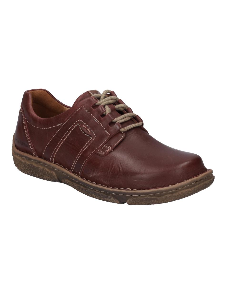 Halbschuh Neele 44, rubin-kombi