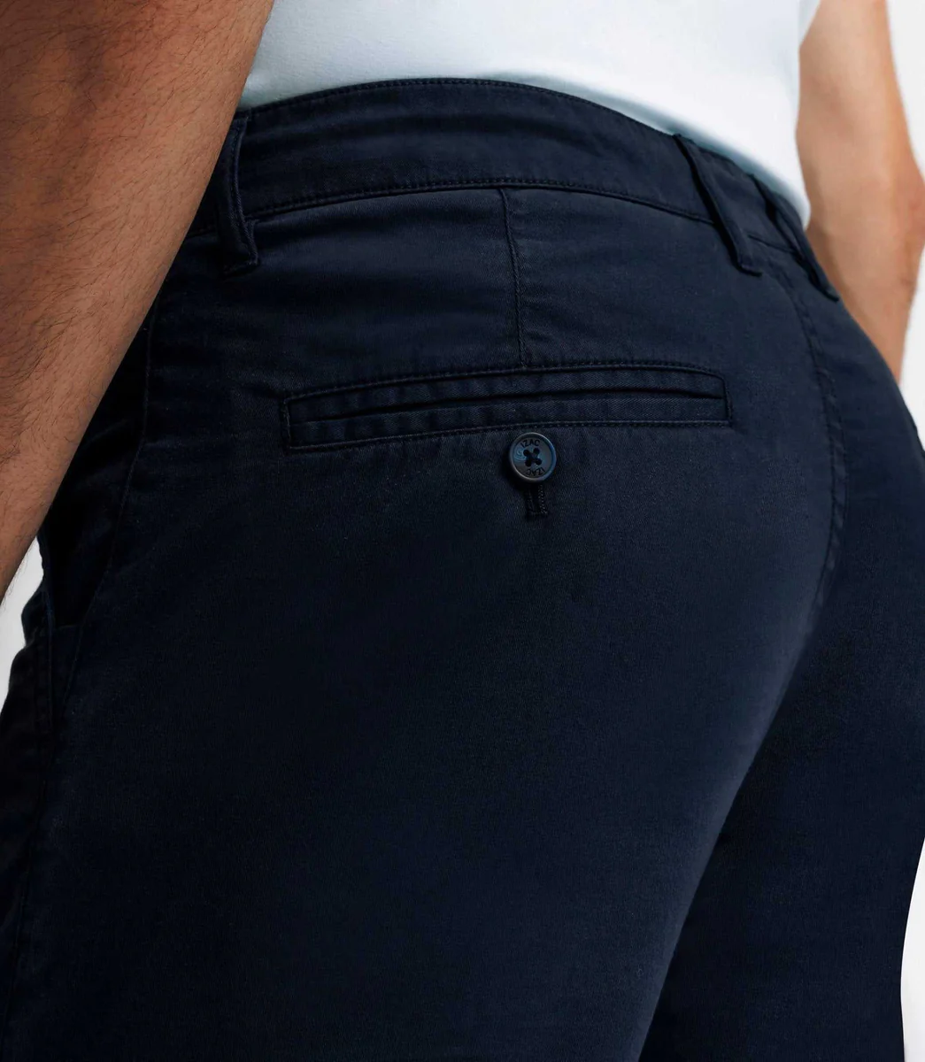 Pantalon casual stretch marine