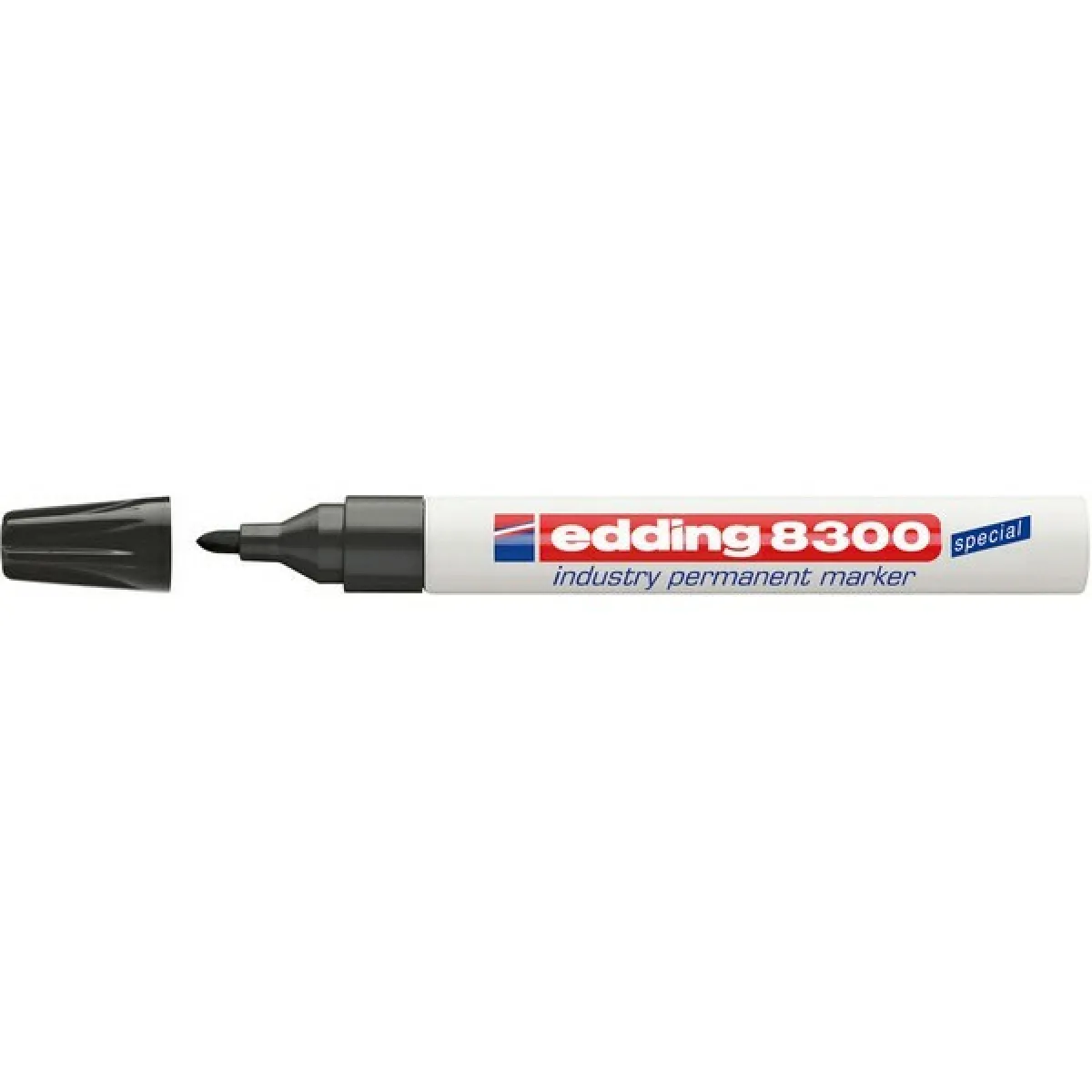 EDDING Marqueur permanent industriel 8300 - Rouge