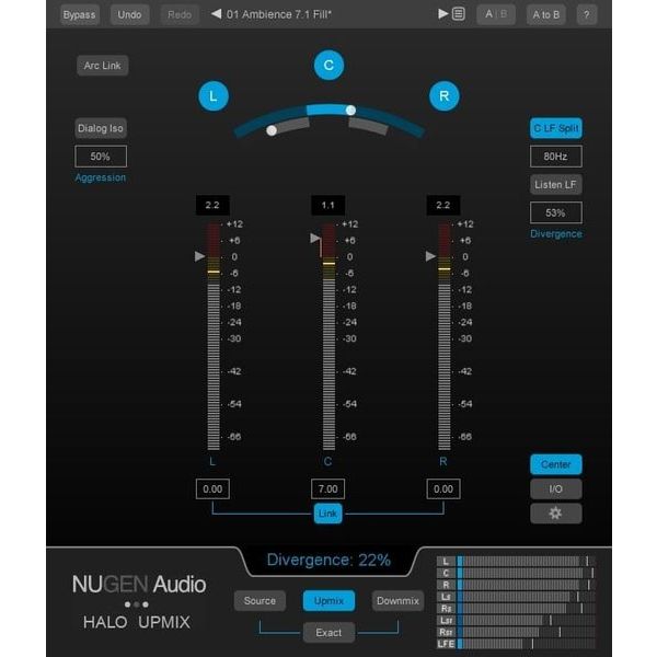 Nugen Audio Halo Upmix