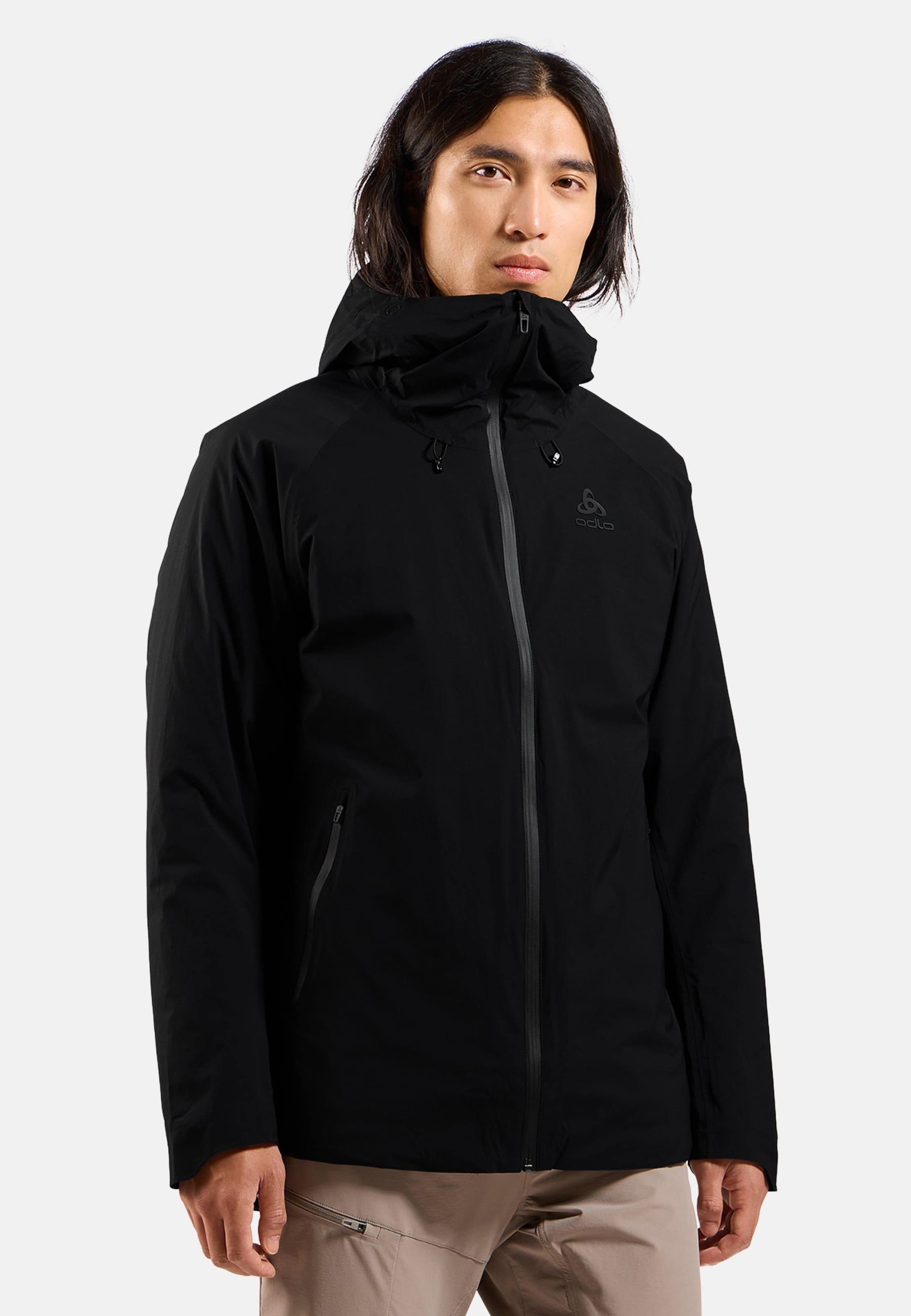 Wasserdichte Ascent S-Thermic Jacke in black