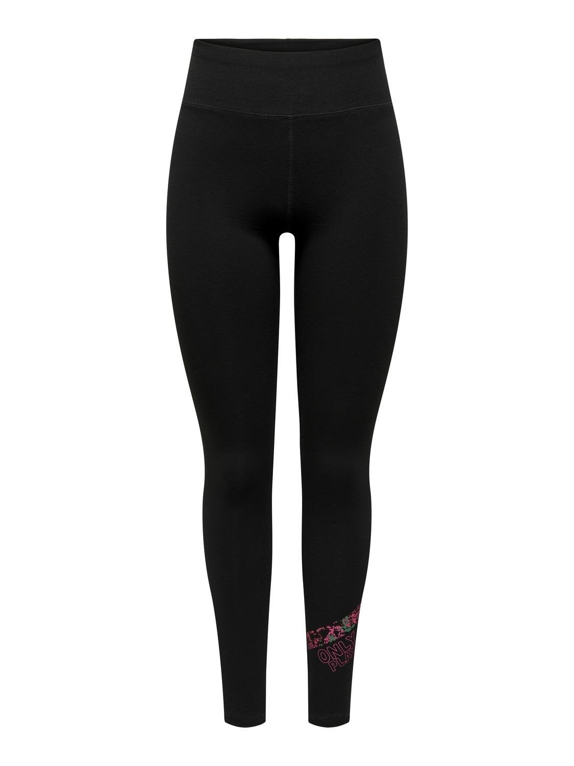 ONPHIVE Hohe Taille Slim Fit Leggings Black