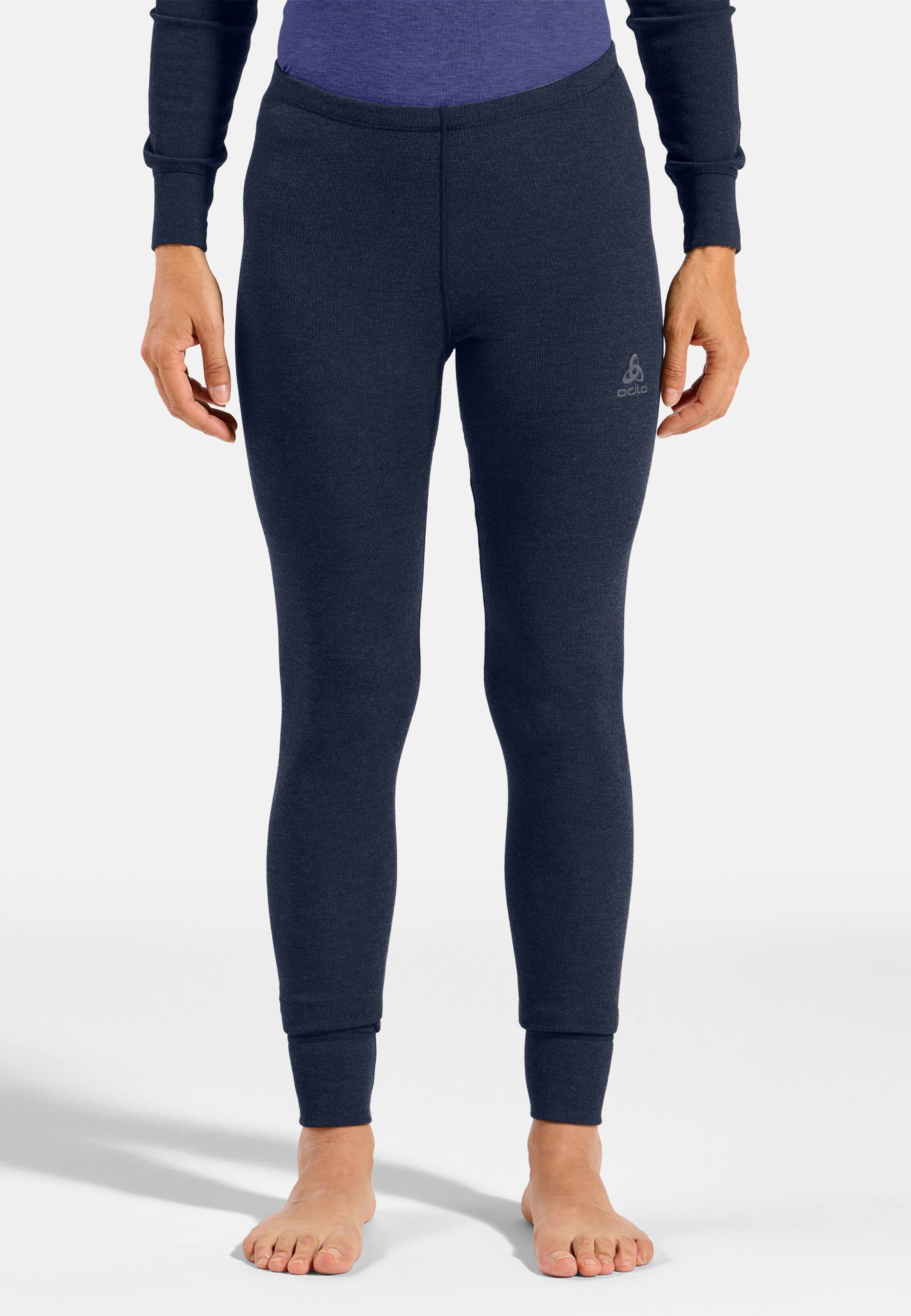 Active Warm Base layer Set in dark sapphire - skipper blue