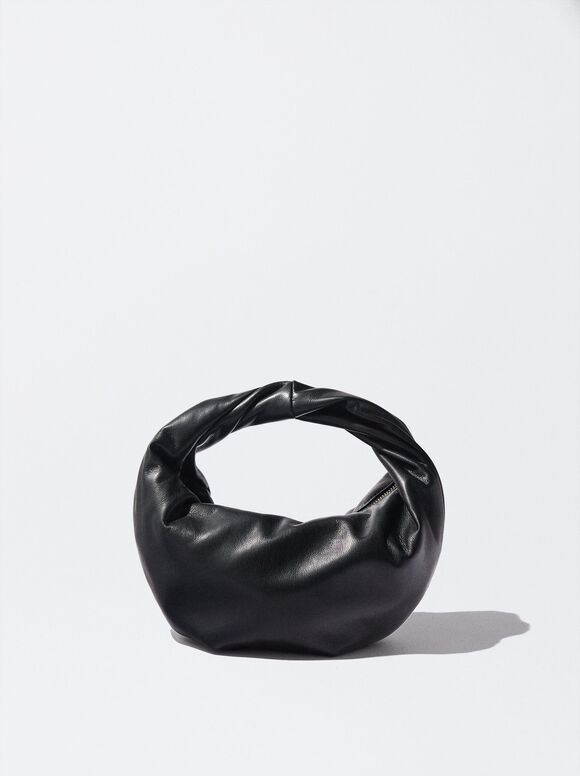 Bolsa Mini Fruncidos - Preta