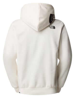 Sweat The North Face Hood Logo Blanc