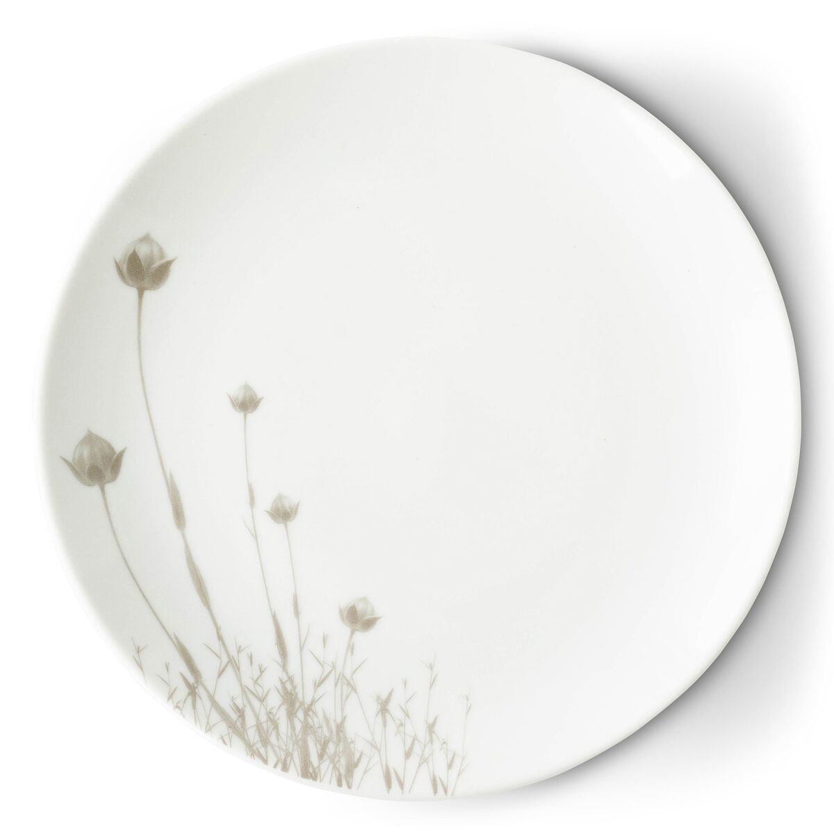 Linen asjett 21 cm, linblomst