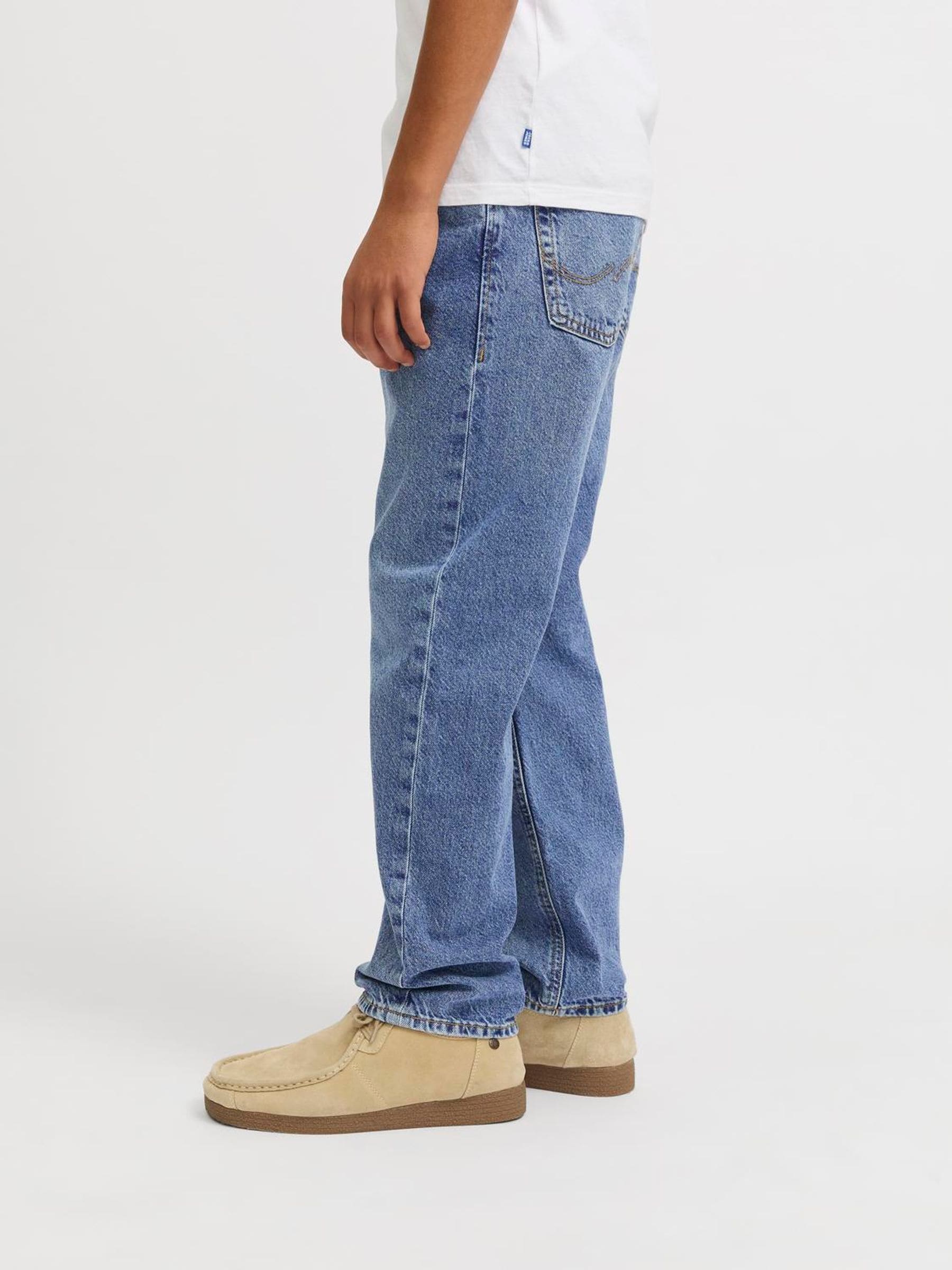 Blauw - JACK & JONES Junior Chris Relaxed Fit Jeans