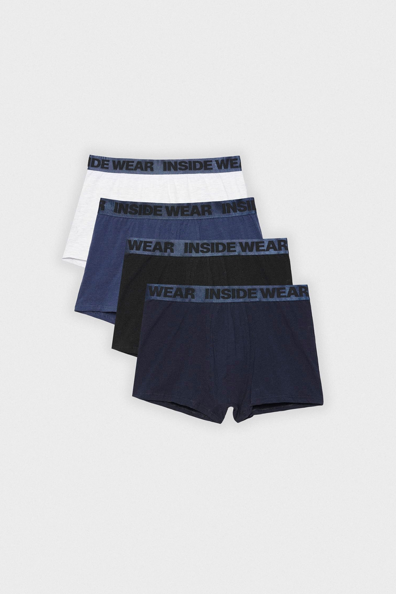 Cuecas boxer, pacote com 4 unidades
