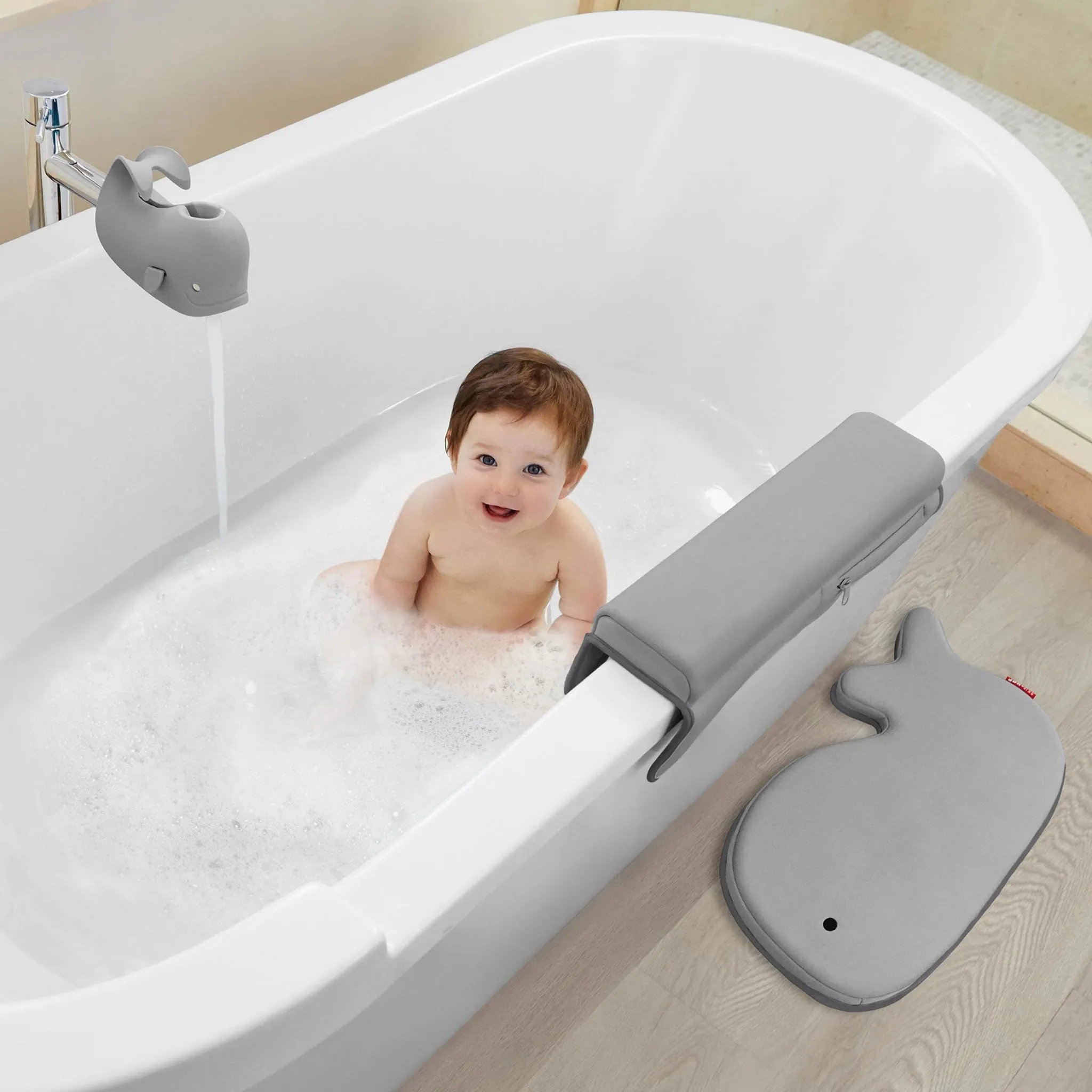 Skip Hop Ensemble de Bain Baleine Gris Paquet de 4