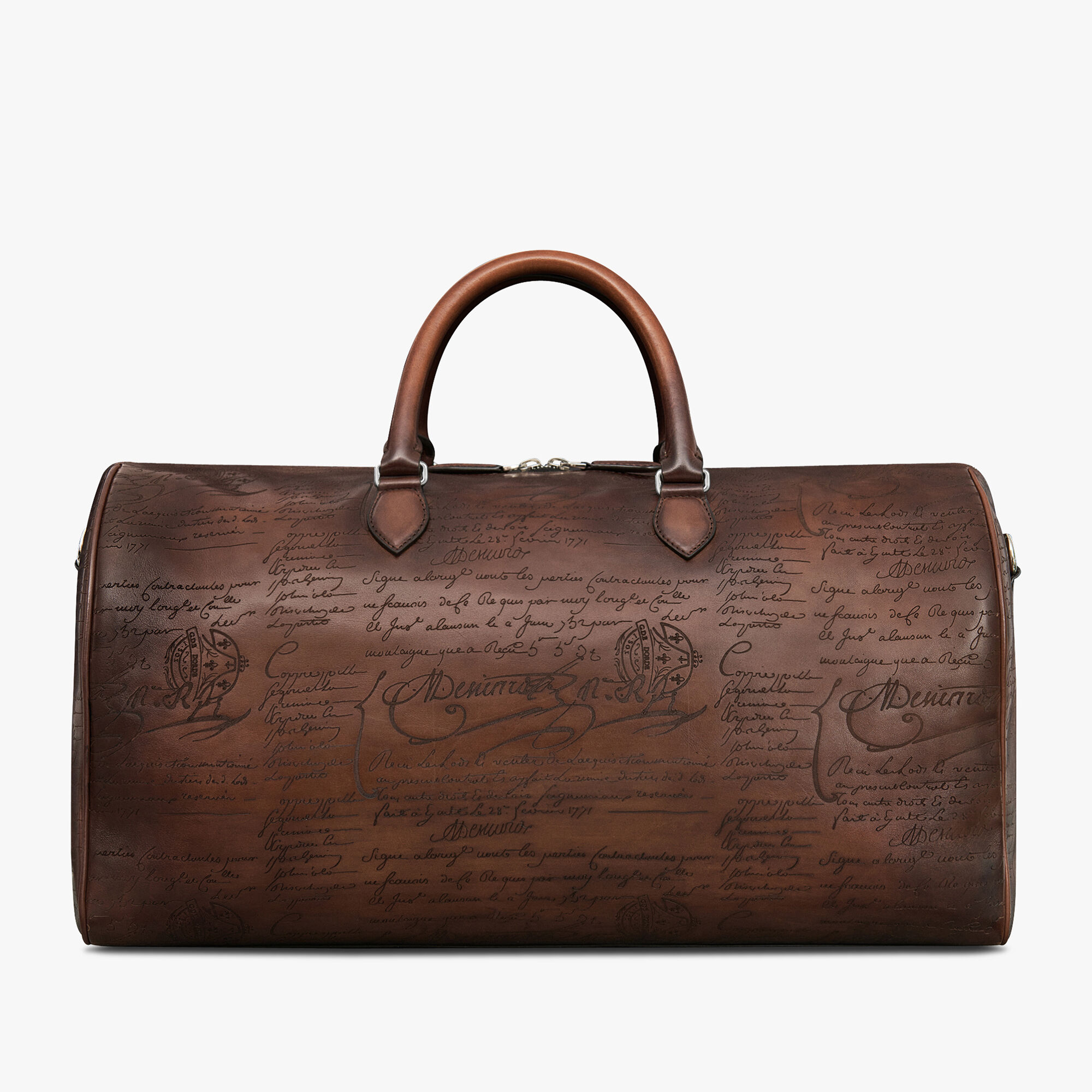 Sac de Voyage Jour Off Moyen Modèle En Cuir Scritto