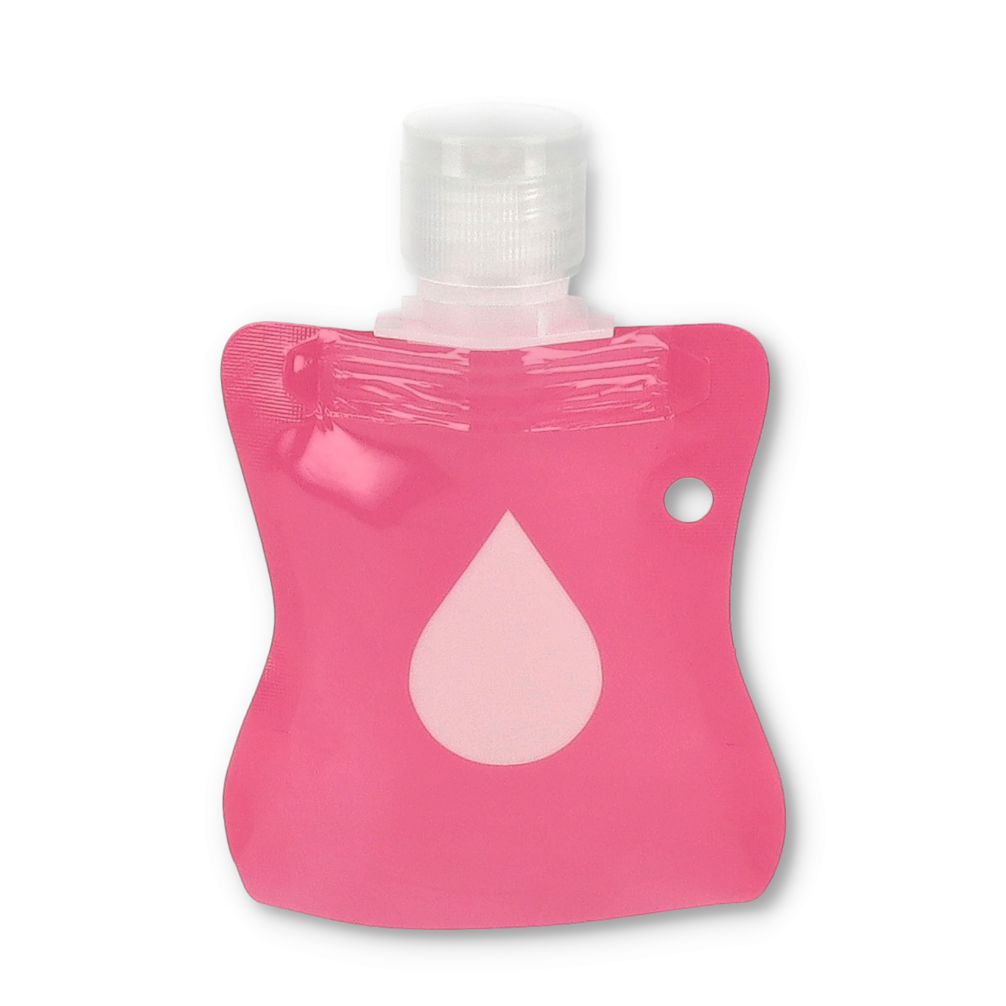 (2er Set) 30ml Befüllbare Shampoo Duschgel Spender PET Reiseflasche - Rosa