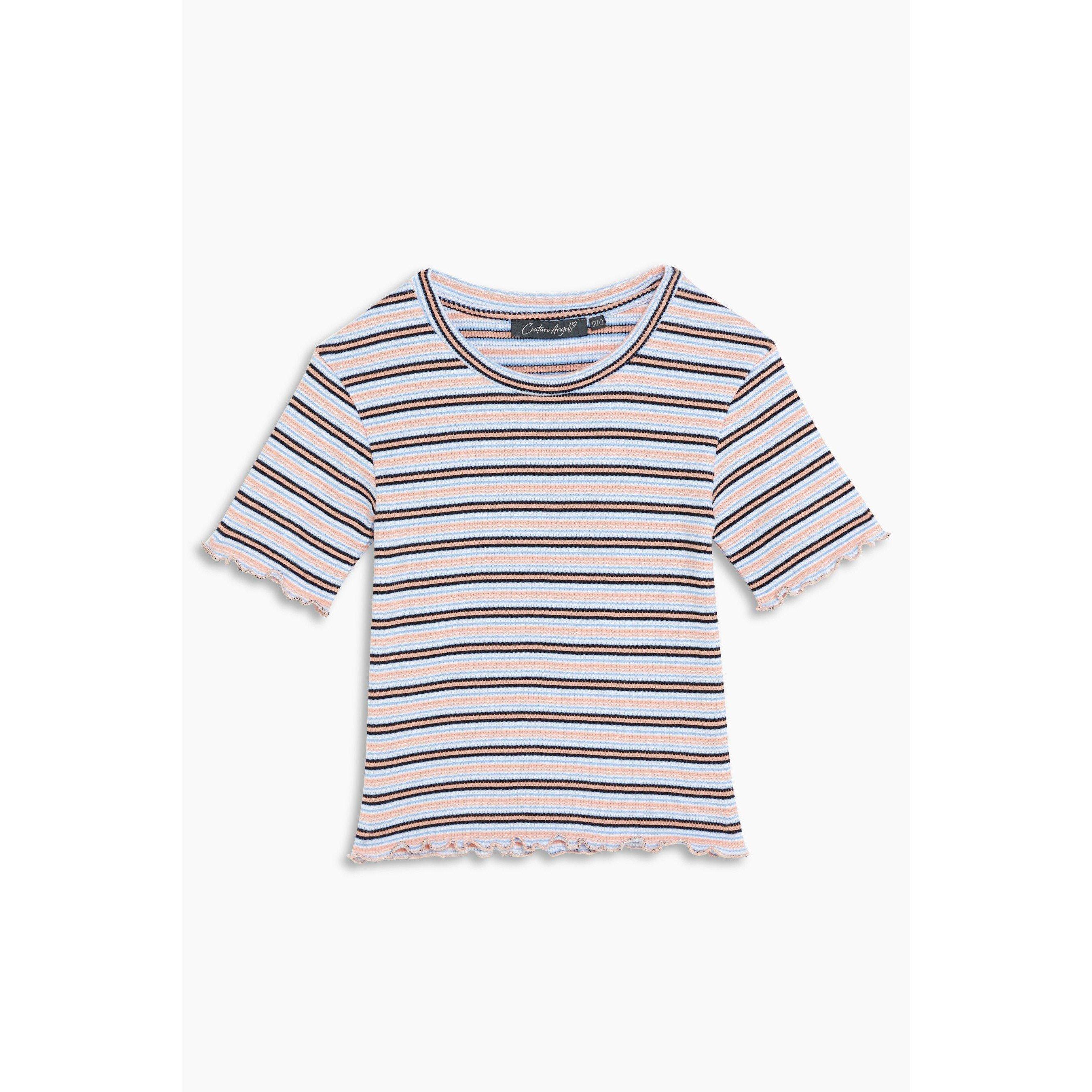 Couture Angels Couture Angels Teen Girls 2 Pack Ribbed Tops