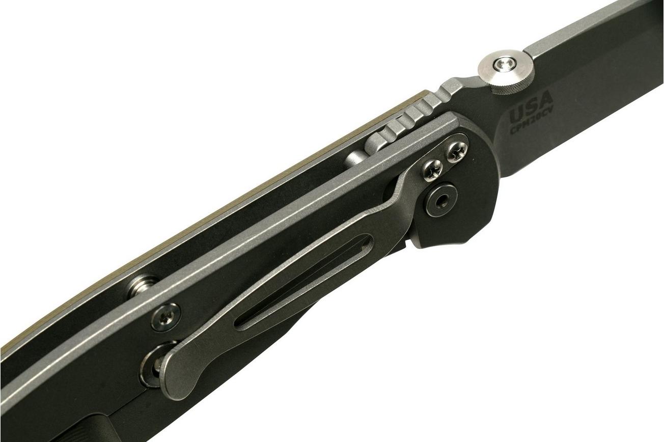 Rick Hinderer FireTac Spanto Acid Stonewash, Working Finish OD Green G10, zakmes