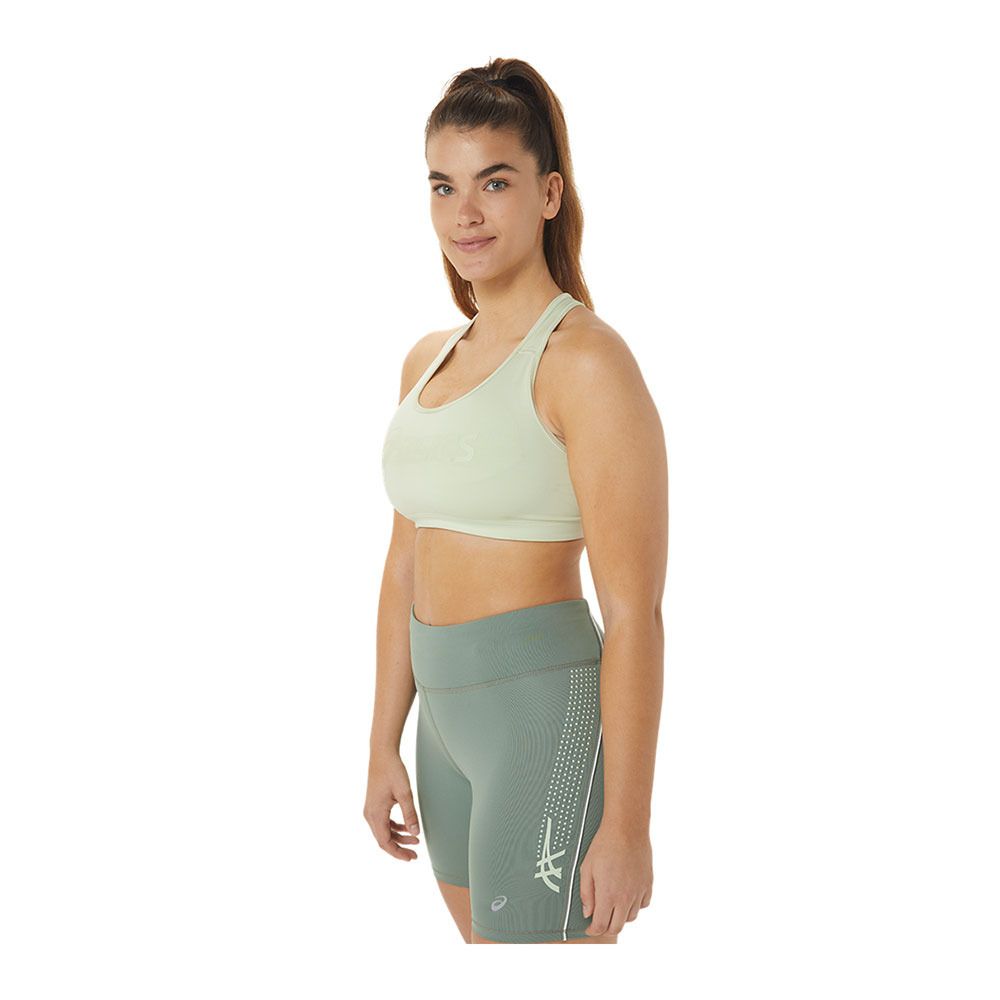 Asics CORE - Brassière Femme whisper green/whisper green